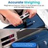 1pc Portable Scale Digital LCD Display 110lb/50kg Electronic Luggage Hanging Suitcase Travel Weighs Baggage Bag Weight Balance Tool